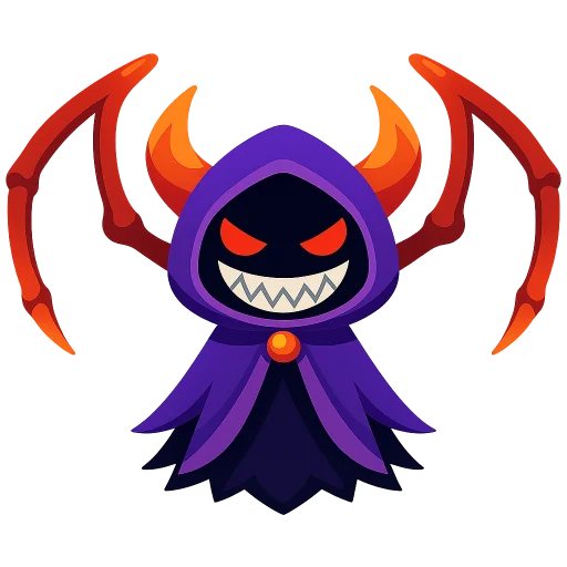 Big Reaper Icon - Final evolution stage with scythes